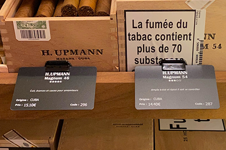 cigar price tags